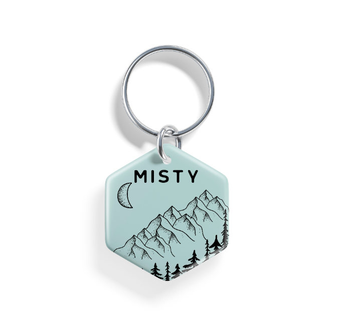Mountain Peak | Pet ID Tag