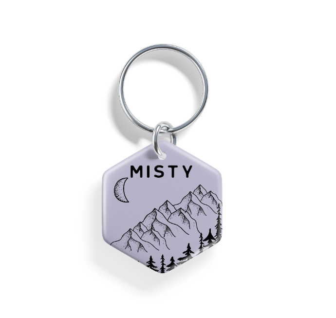 Mountain Peak | Pet ID Tag