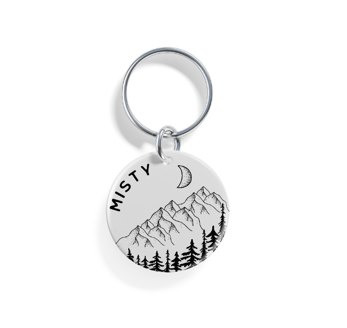 Mountain Peak | Pet ID Tag
