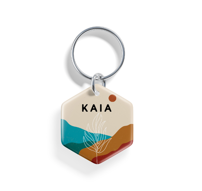 Tropics | Pet ID Tag