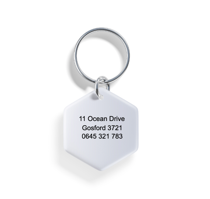 Twilight Waves | Pet ID Tag