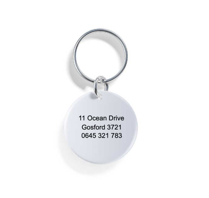 Twilight Waves | Pet ID Tag