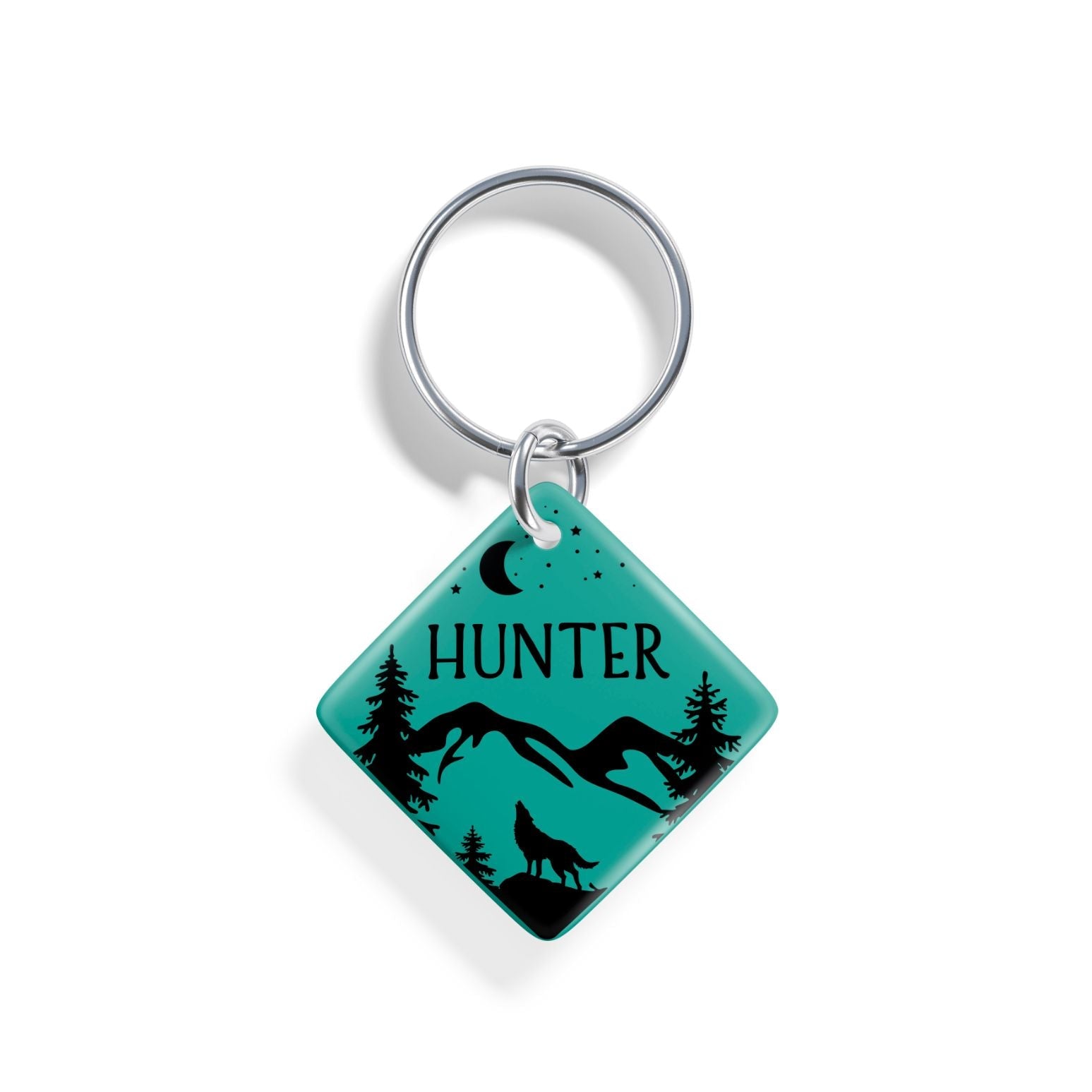 Lone Wolf | Dog ID Tag - Alpine Tails Pet Tags