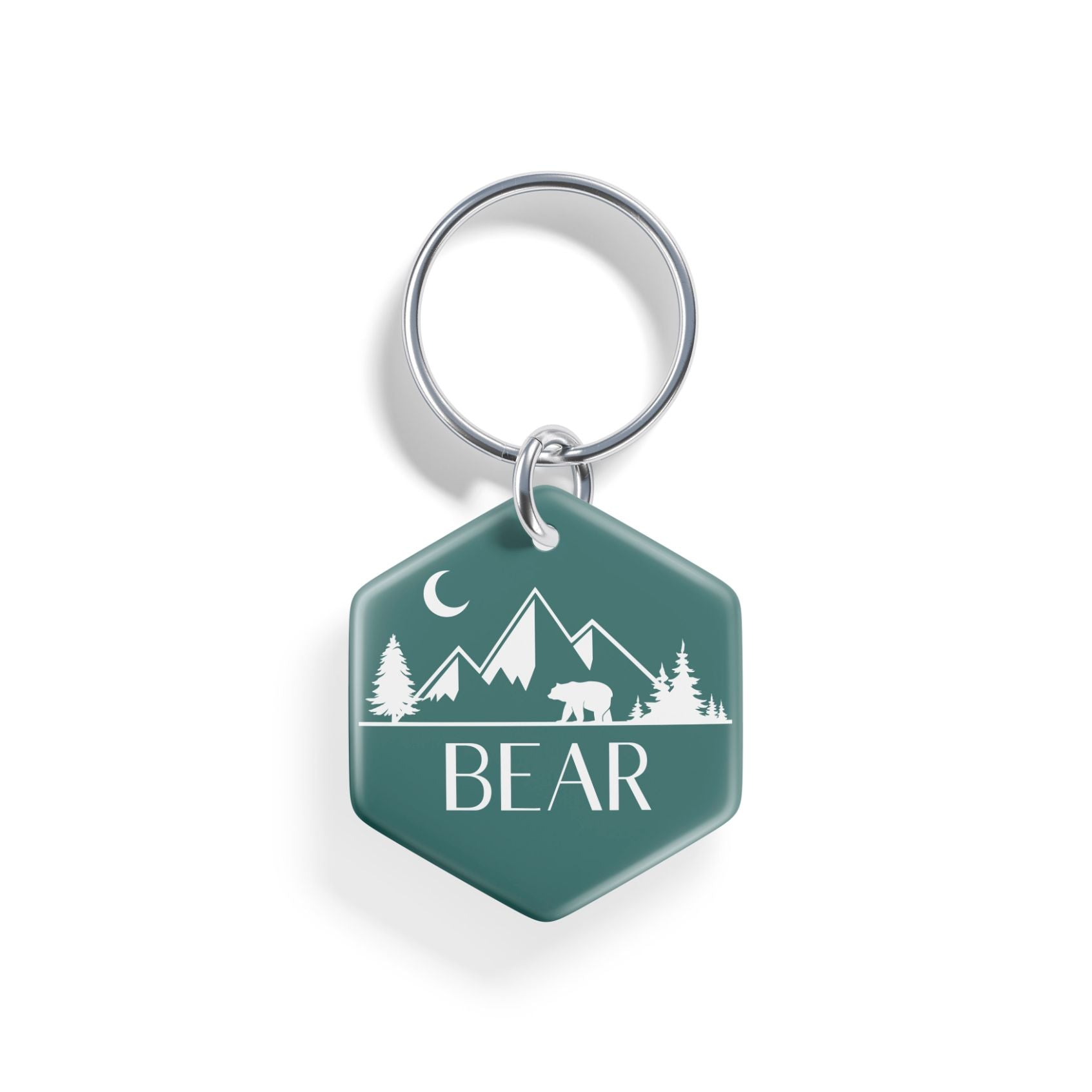 Mountain Air | Dog ID Tag - Alpine Tails Pet Tags