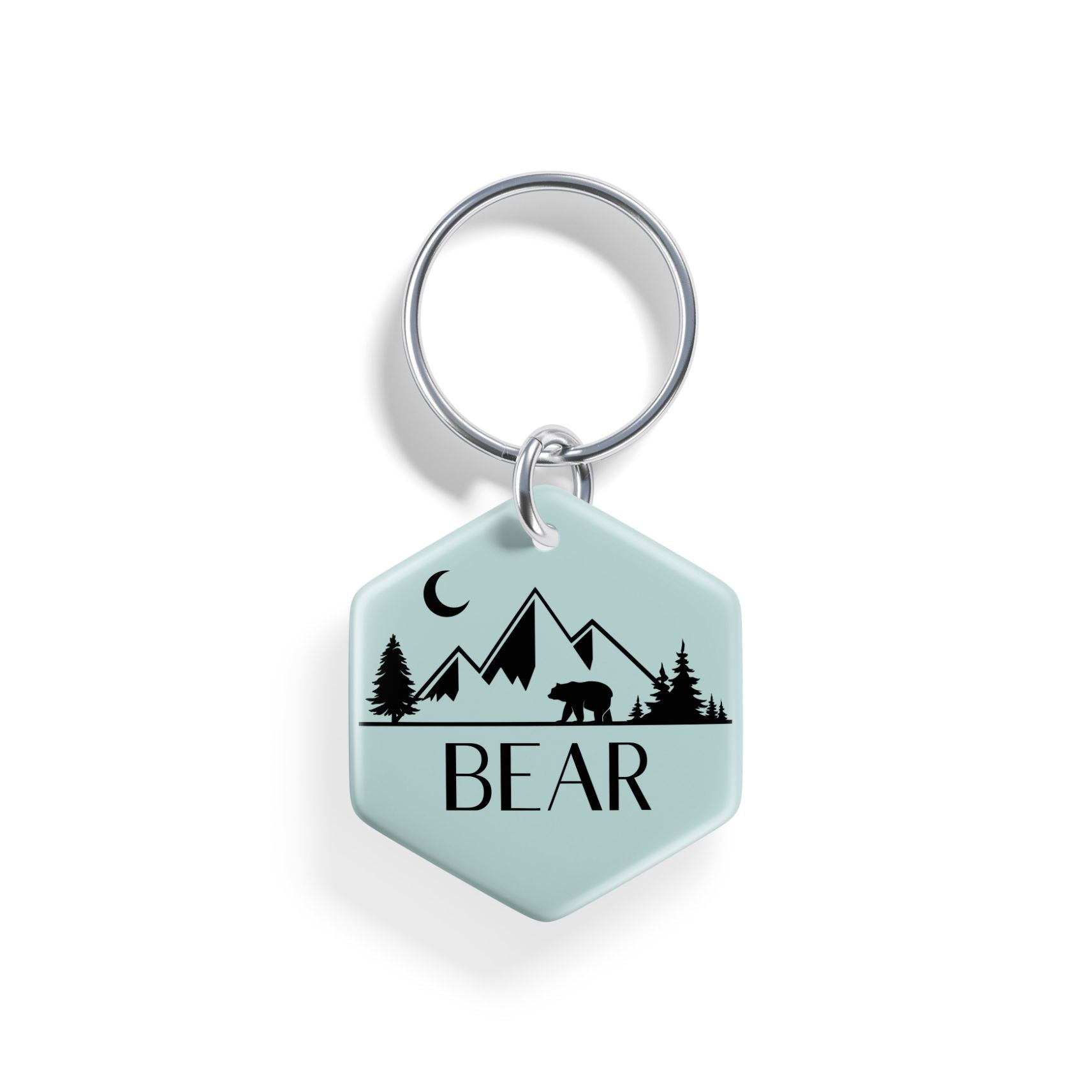 Mountain Air | Dog ID Tag - Alpine Tails Pet Tags