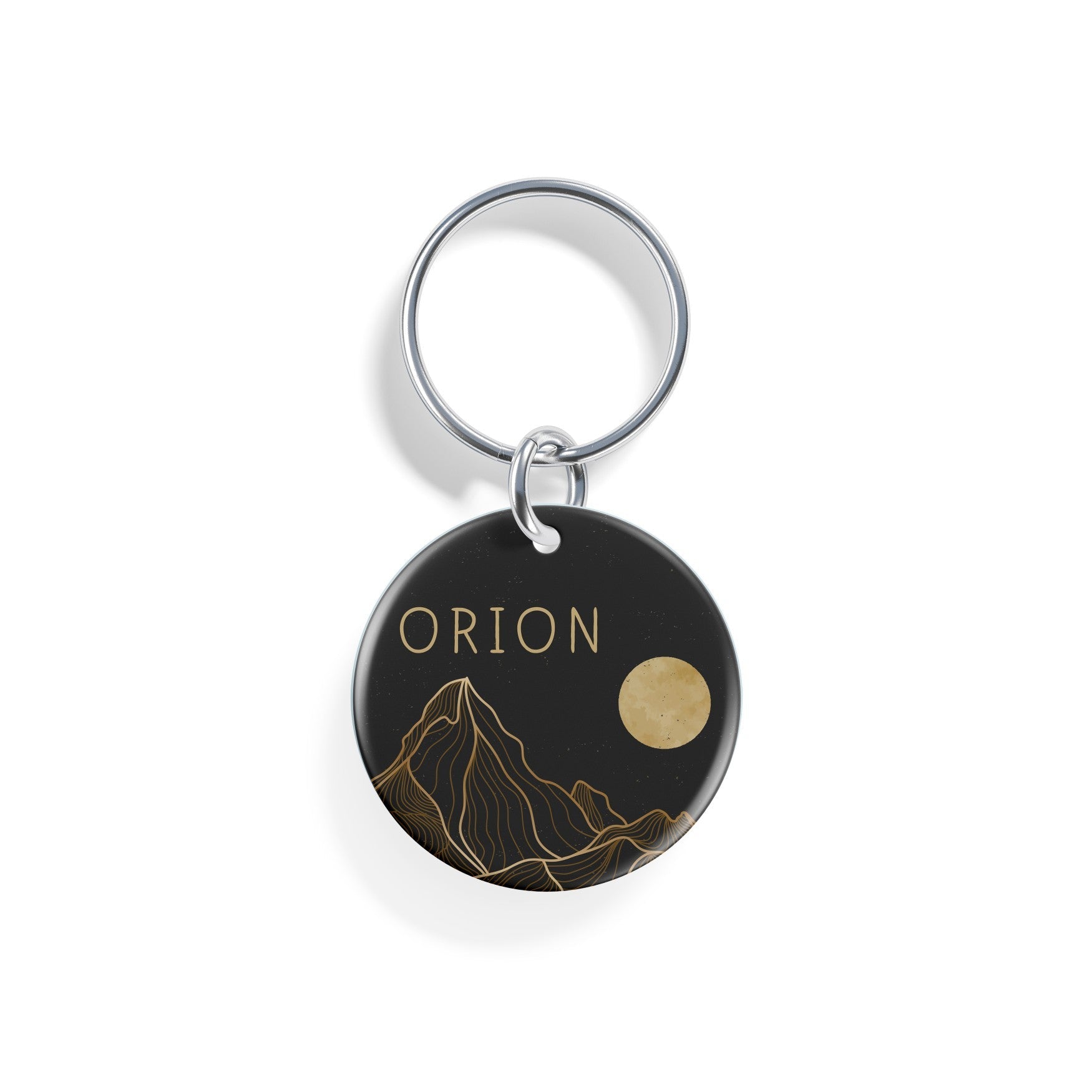 Nighttide | Custom Dog Tag - Alpine Tails Pet Tags