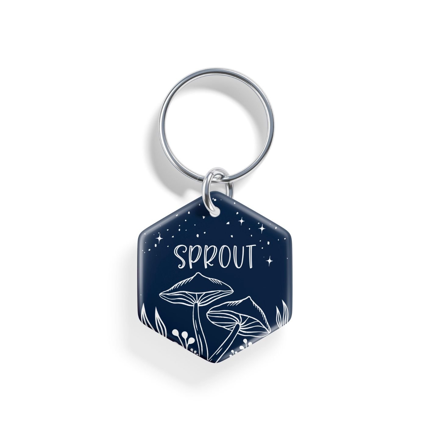 Toadstools | Custom Dog Tag - Alpine Tails Pet Tags
