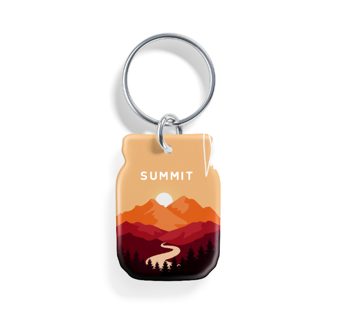 Amber Mountains | Pet ID Tag