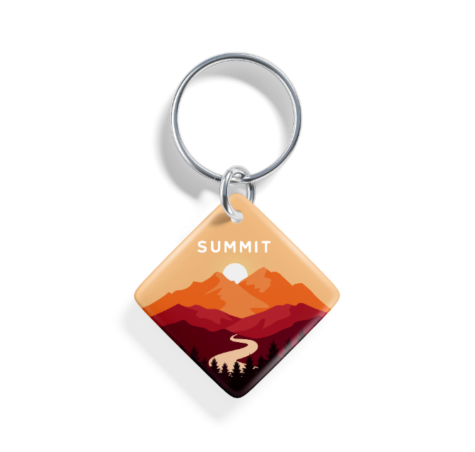 Amber Mountains | Pet ID Tag