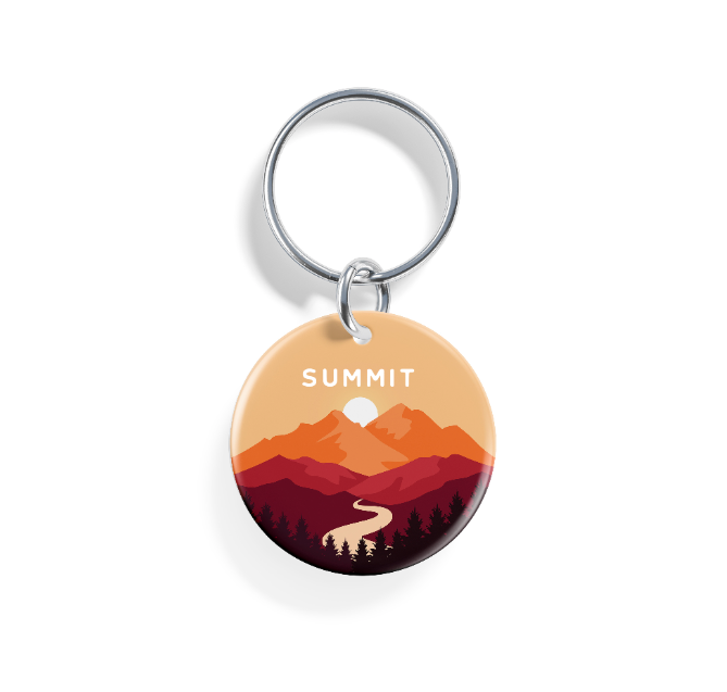 Amber Mountains | Pet ID Tag