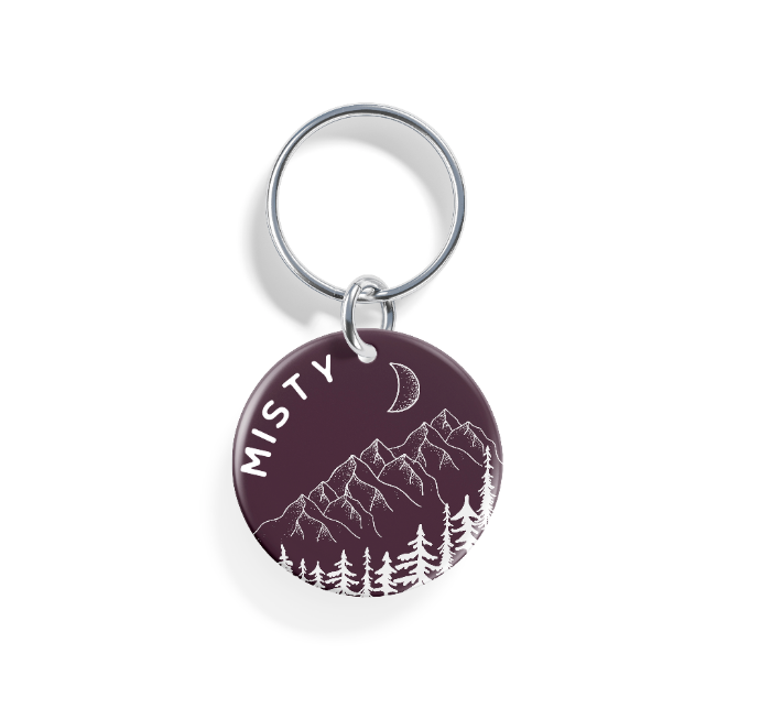 Mountain Peak  | Pet ID Tag