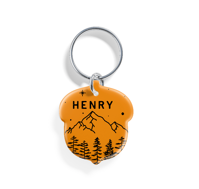 Mountain Peak  | Pet ID Tag