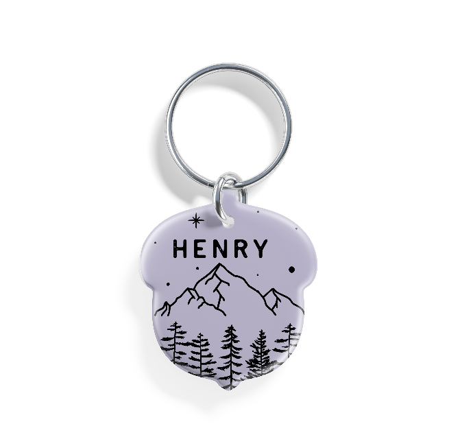 Mountain Peak  | Pet ID Tag