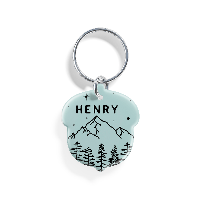 Mountain Peak  | Pet ID Tag