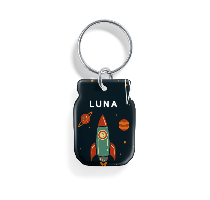 Above the Clouds | Pet ID Tag - Alpine Tails Pet Tags