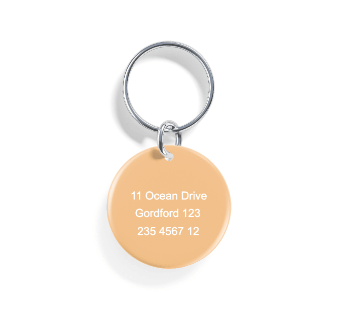 Amber Mountains | Pet ID Tag - Alpine Tails Pet Tags