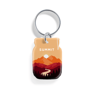 Amber Mountains | Pet ID Tag - Alpine Tails Pet Tags