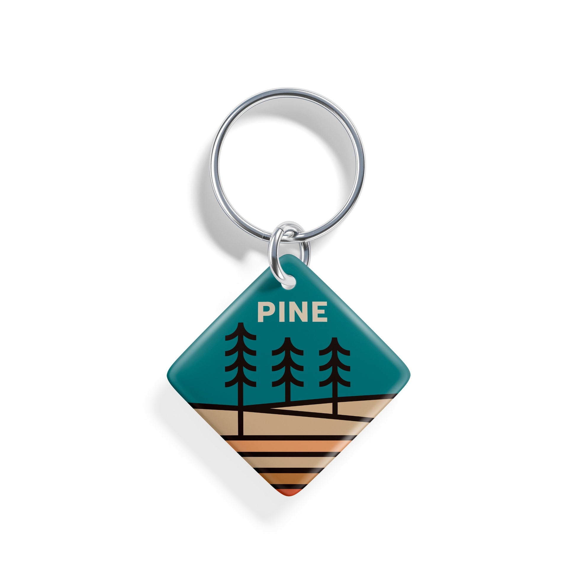 Coastal Vibes | Pet ID Tag - Alpine Tails Pet Tags
