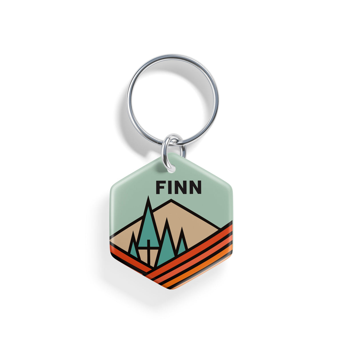 Desert Drifter | Pet ID Tag - Alpine Tails Pet Tags