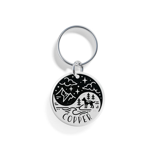Dualism | Pet ID Tag - Alpine Tails Pet Tags
