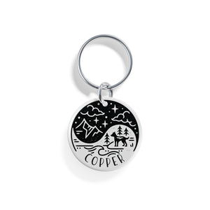 Dualism | Pet ID Tag - Alpine Tails Pet Tags