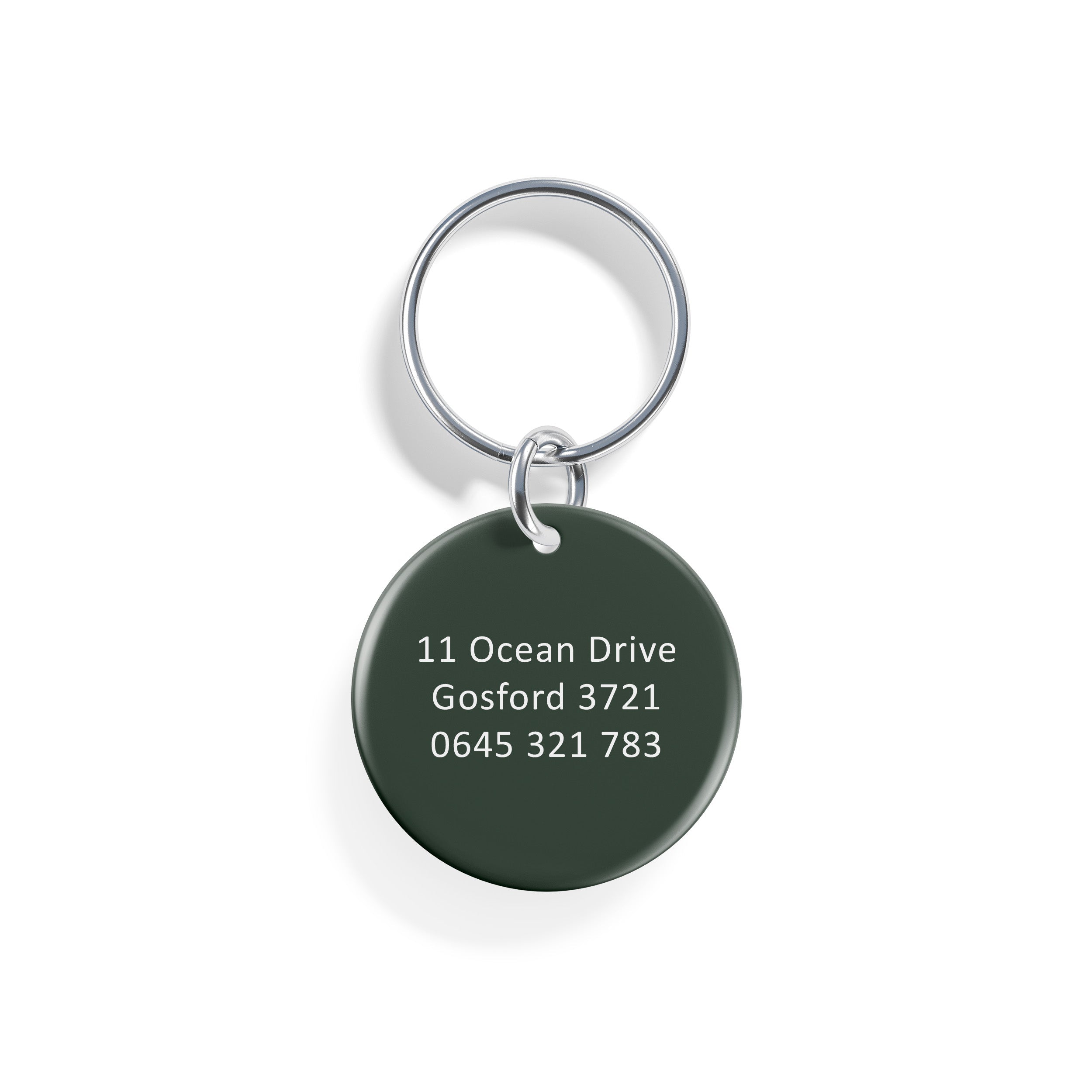 Happy Trails | Pet ID Tag - Alpine Tails Pet Tags
