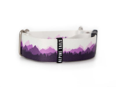 Lilac Mountains | Dog collar - Alpine Tails