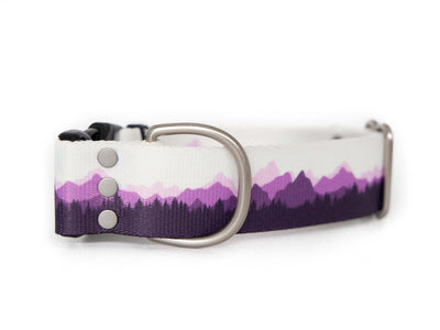Lilac Mountains | Dog collar - Alpine Tails