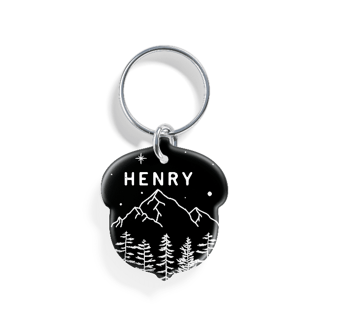 Mountain Peak | Pet ID Tag - Alpine Tails Pet Tags
