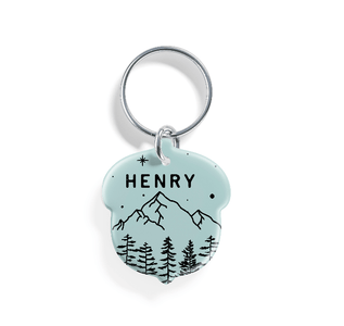 Mountain Peak | Pet ID Tag - Alpine Tails Pet Tags