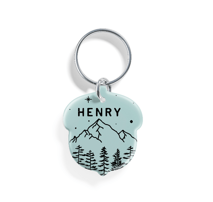 Mountain Peak | Pet ID Tag - Alpine Tails Pet Tags