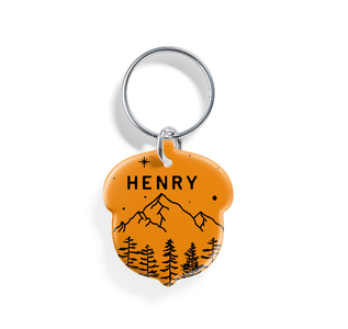 Mountain Peak | Pet ID Tag - Alpine Tails Pet Tags
