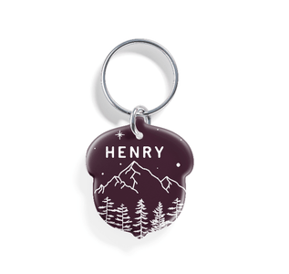 Mountain Peak | Pet ID Tag - Alpine Tails Pet Tags