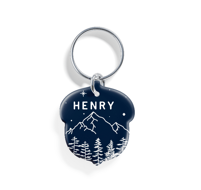 Mountain Peak | Pet ID Tag - Alpine Tails Pet Tags