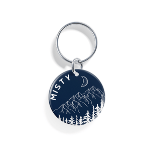 Mountain Peak | Pet ID Tag - Alpine Tails Pet Tags