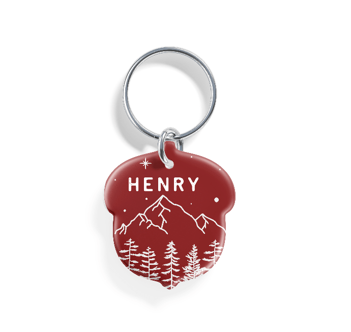 Mountain Peak | Pet ID Tag - Alpine Tails Pet Tags