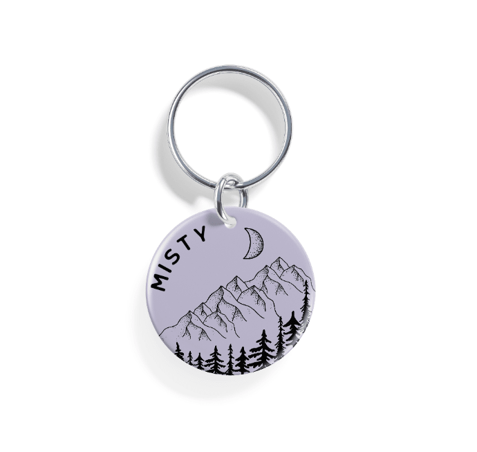 Mountain Peak | Pet ID Tag - Alpine Tails Pet Tags