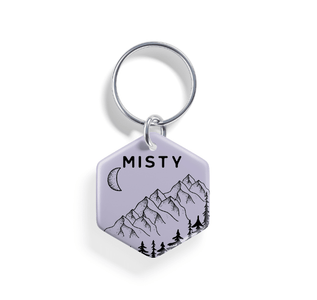 Mountain Peak | Pet ID Tag - Alpine Tails Pet Tags