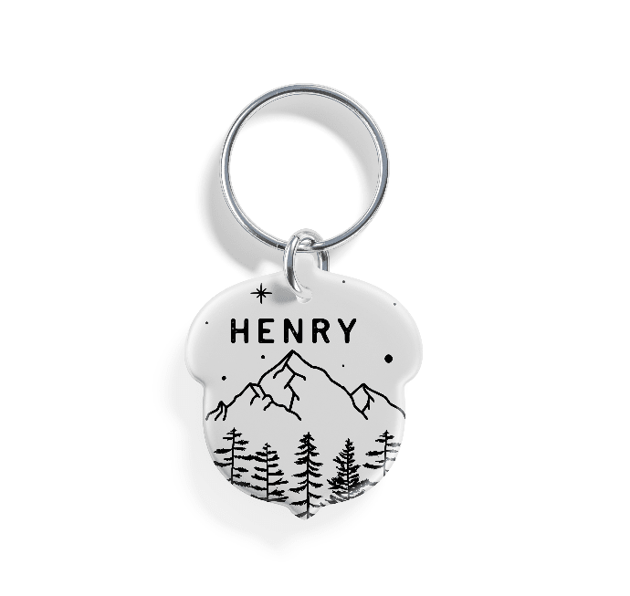 Mountain Peak | Pet ID Tag - Alpine Tails Pet Tags