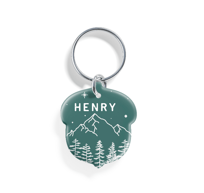 Mountain Peak | Pet ID Tag - Alpine Tails Pet Tags