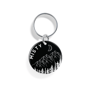 Mountain Peak | Pet ID Tag - Alpine Tails Pet Tags