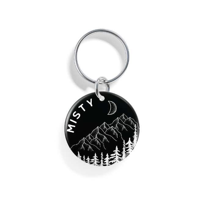 Mountain Peak | Pet ID Tag - Alpine Tails Pet Tags