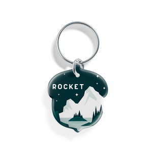 Northern World | Pet ID Tag - Alpine Tails Pet Tags
