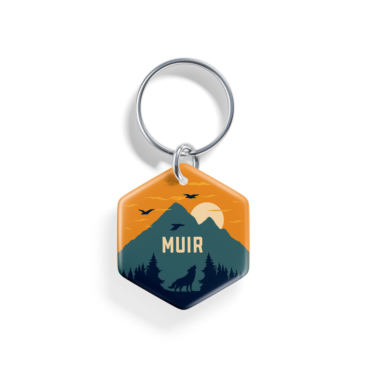 Spirit of the Mountain | Pet ID Tag - Alpine Tails Pet Tags