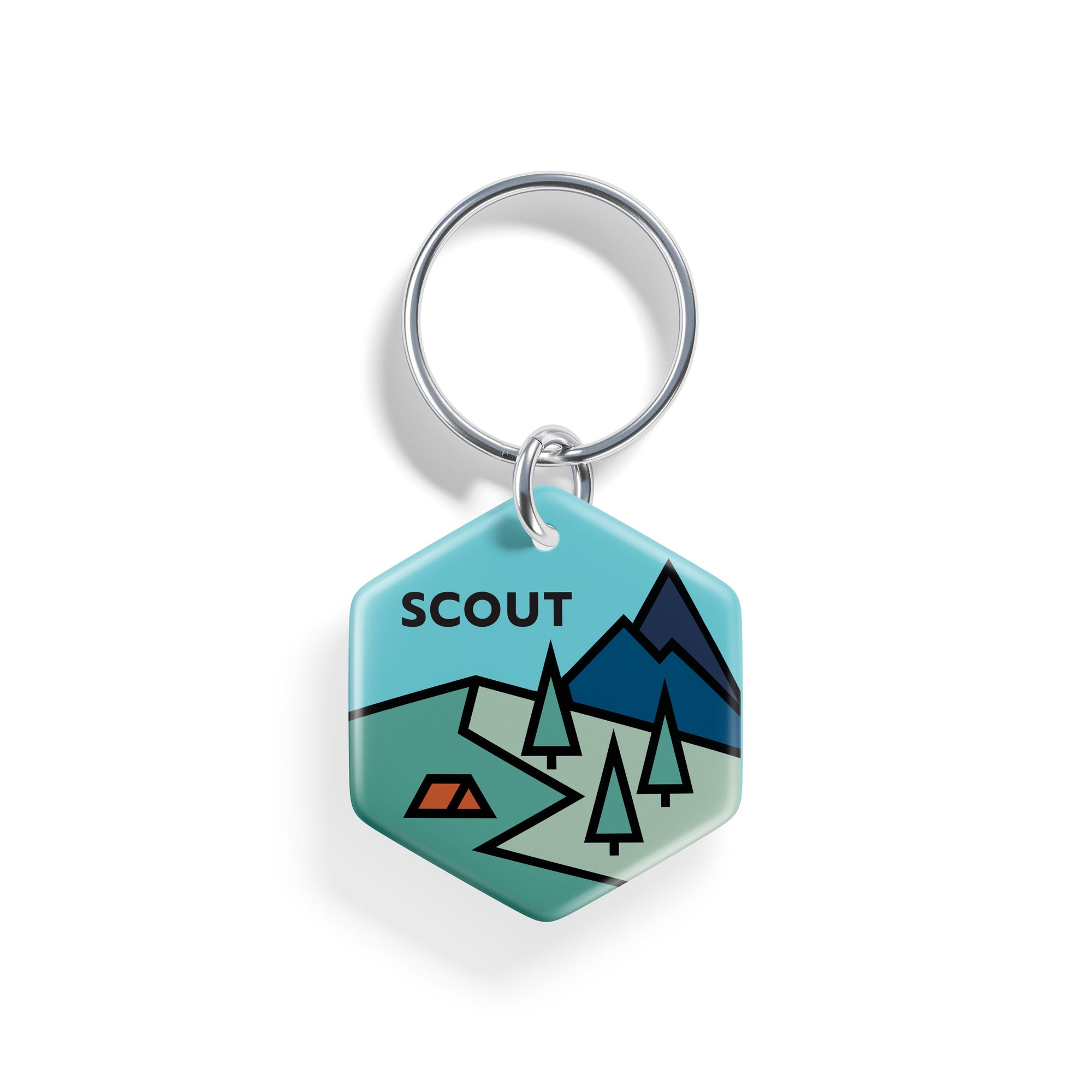 Summer Camp | Pet ID Tag - Alpine Tails Pet Tags