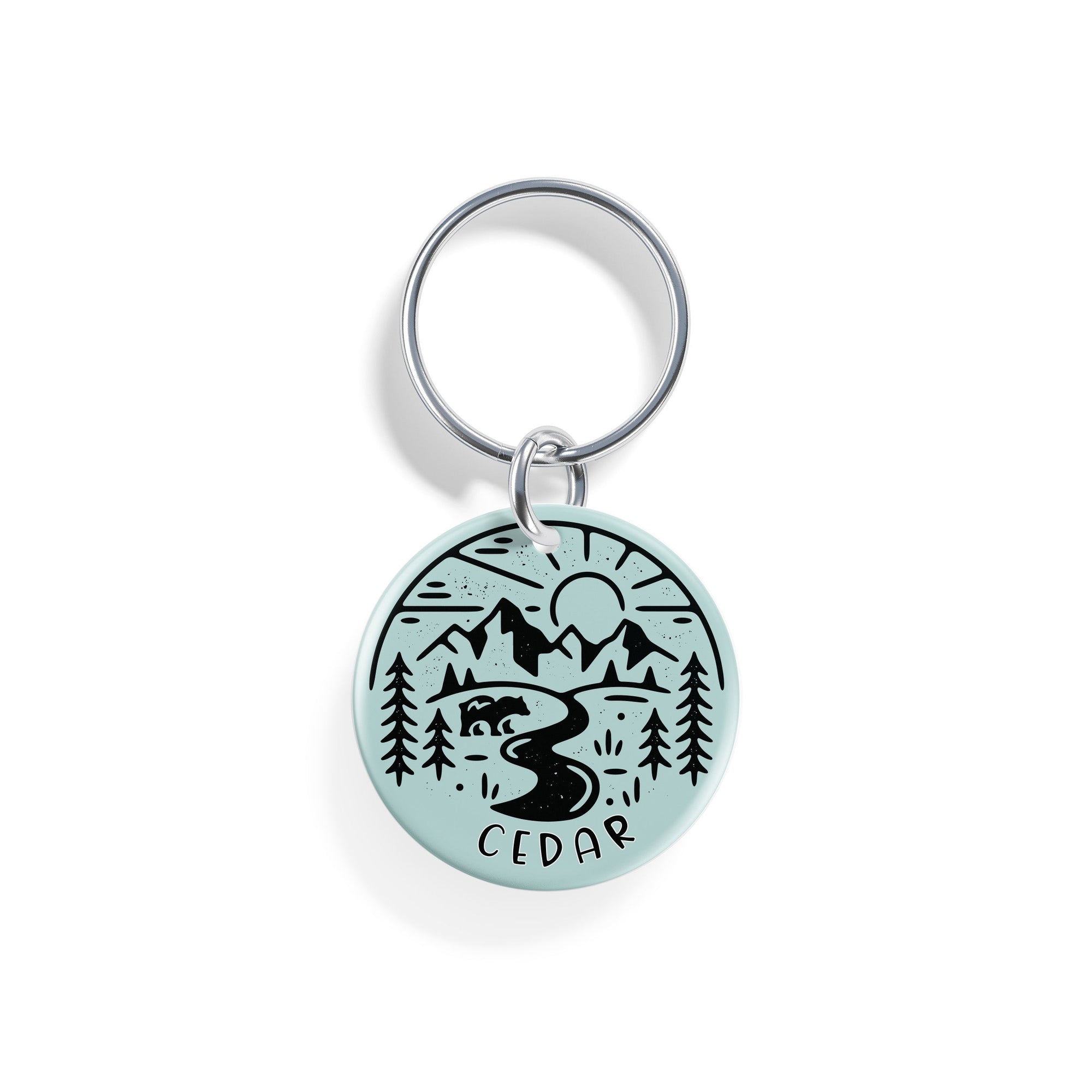 Sunrise | Pet ID Tag - Alpine Tails Pet Tags