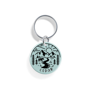 Sunrise | Pet ID Tag - Alpine Tails Pet Tags