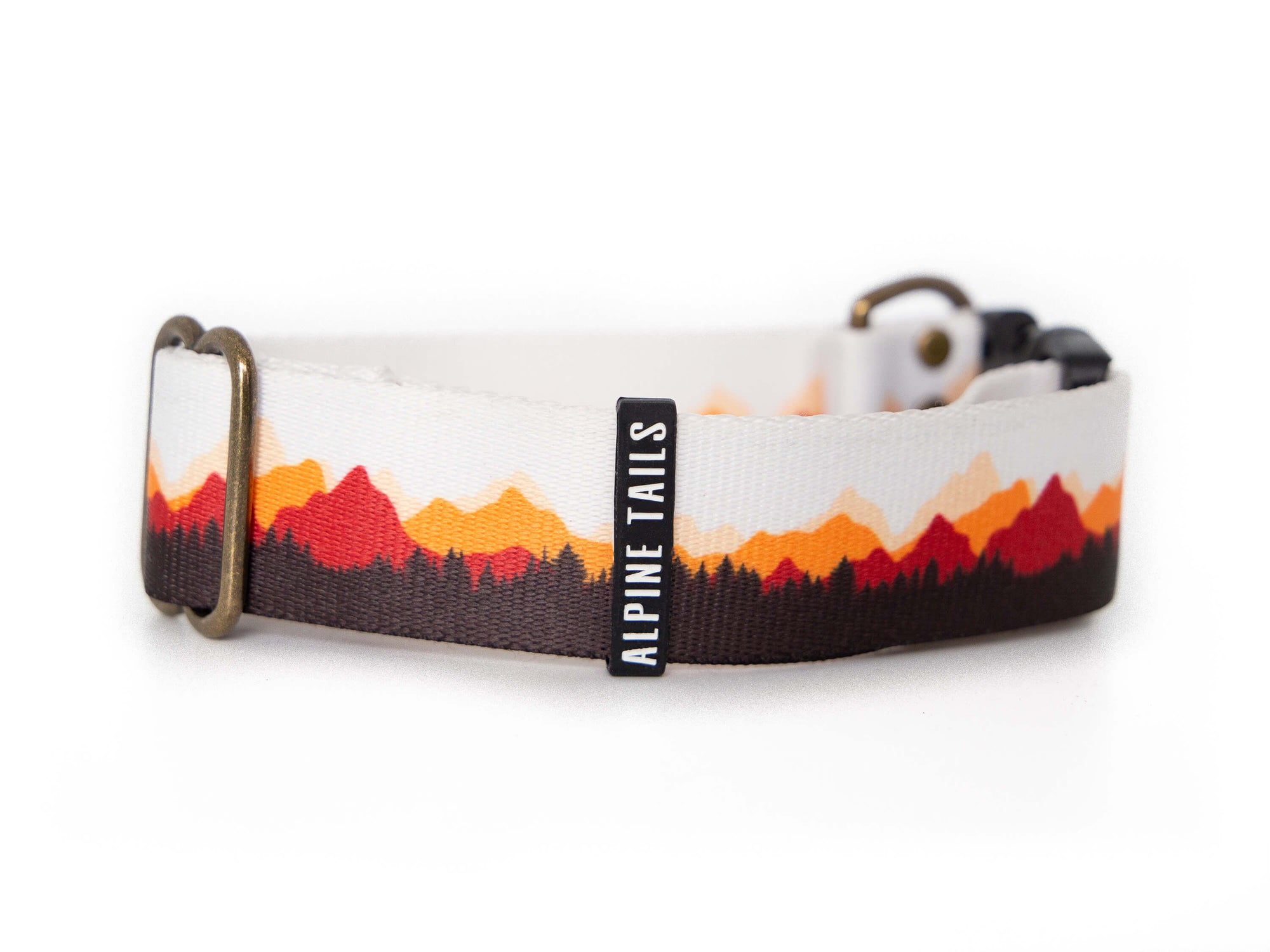 Sunset Mountains | Dog collar - Alpine Tails