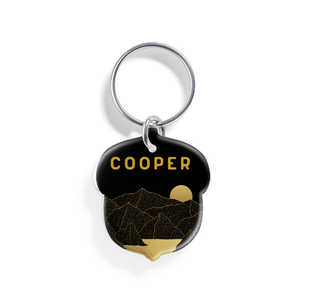 The Golden Hour | Pet ID Tag - Alpine Tails Pet Tags