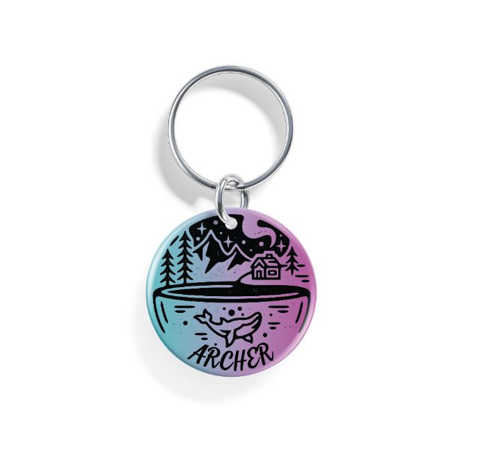 The Other Side | Pet ID Tag - Alpine Tails Pet Tags